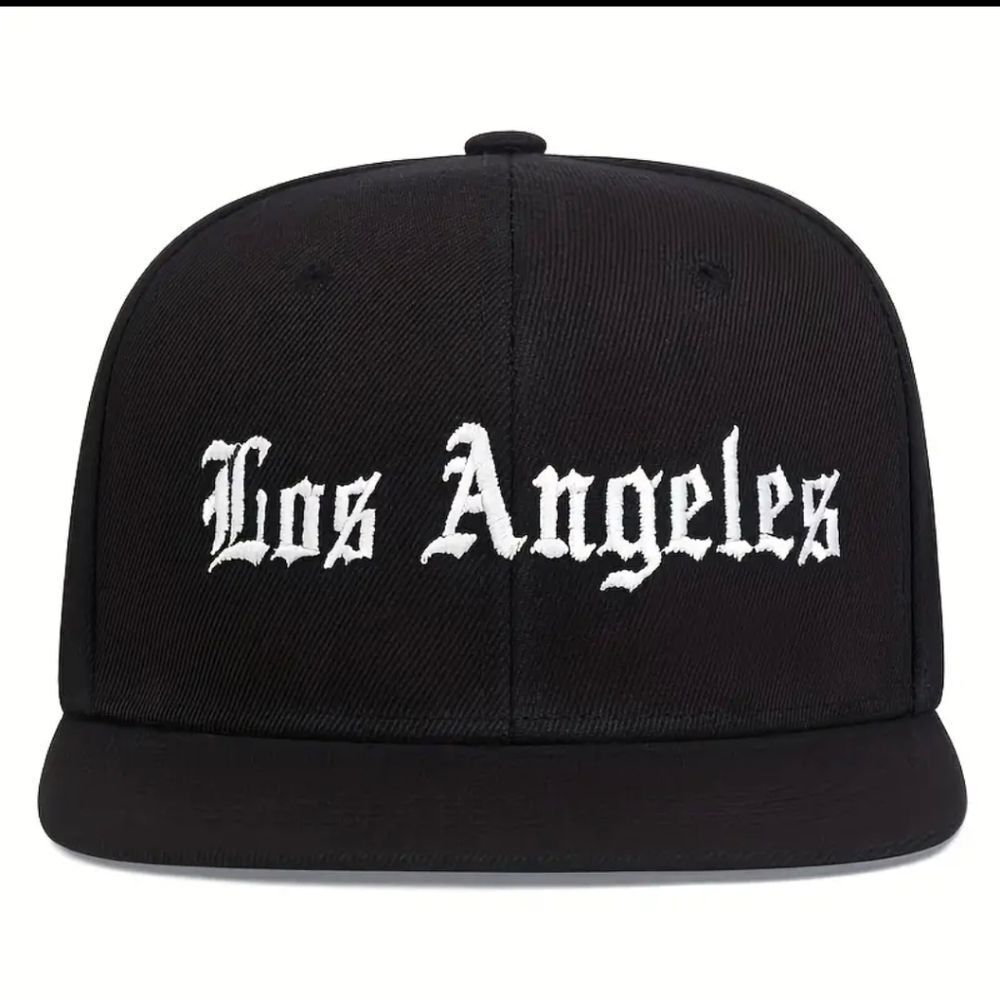 LOS ANGLES Baseball Cap Hip-hop Hat, Outdoor Adjustable Sun Protection Casual